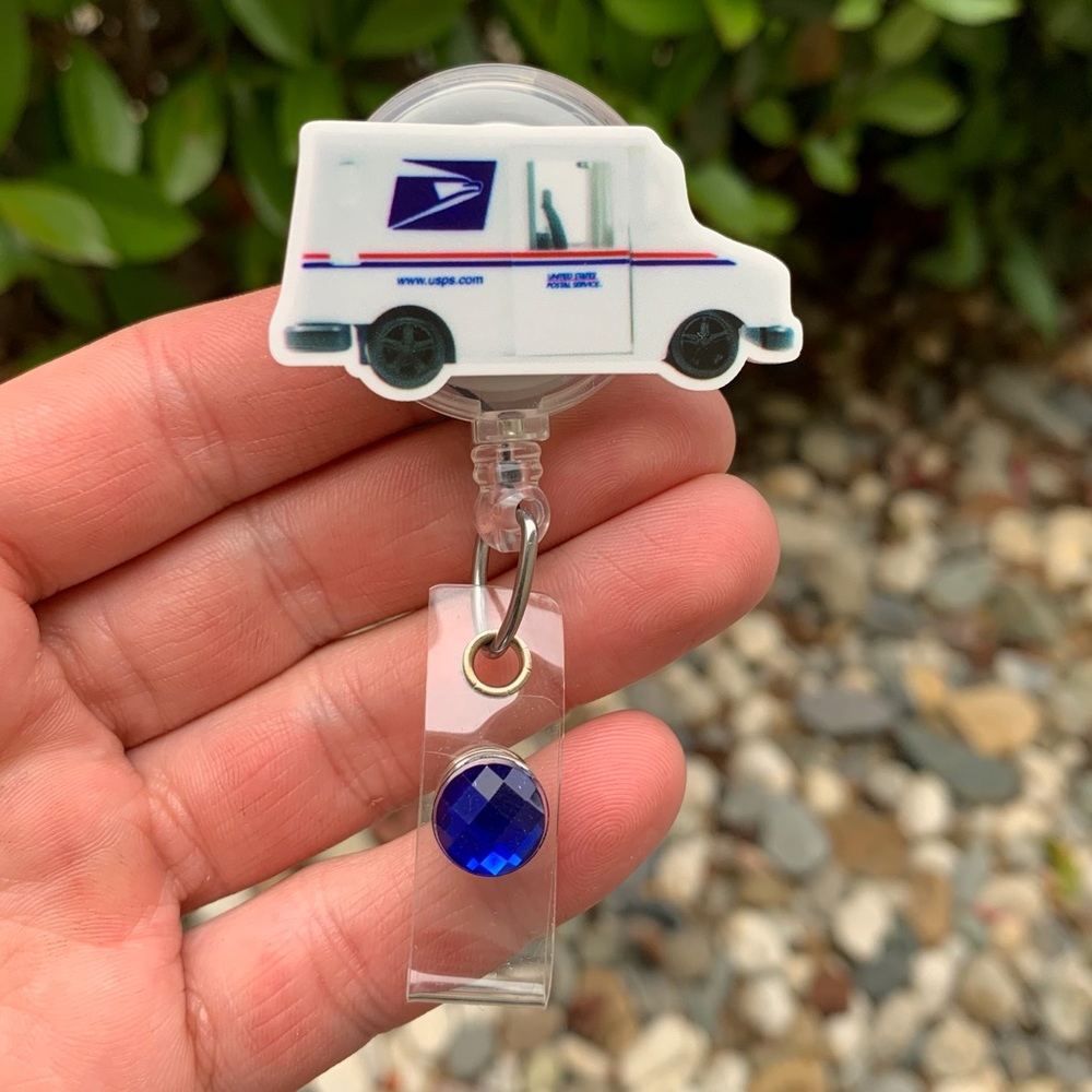 Mail Truck Badge Holder